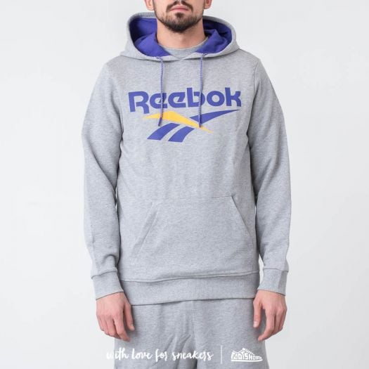 Hoodies and sweatshirts Reebok Classic Vector Hoodie Grey Footshop