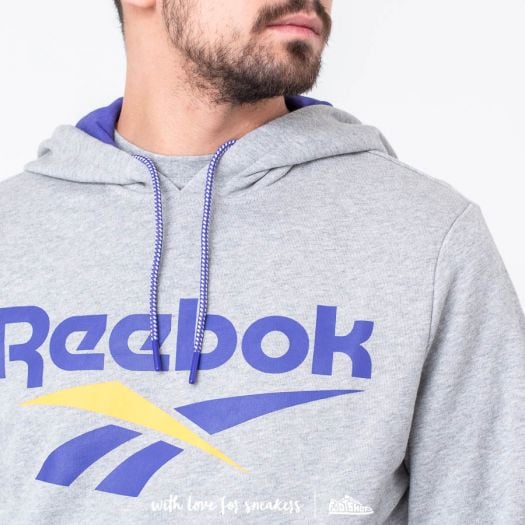 Hoodies and sweatshirts Reebok Classic Vector Hoodie Grey Footshop