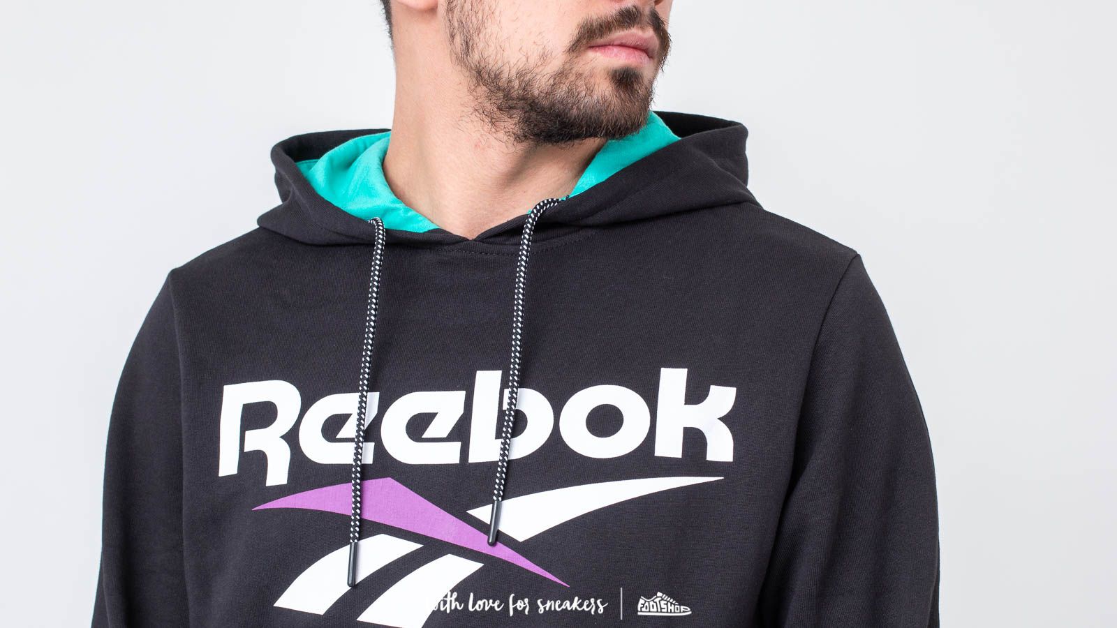 Reebok classic vector pullover hoodie discount
