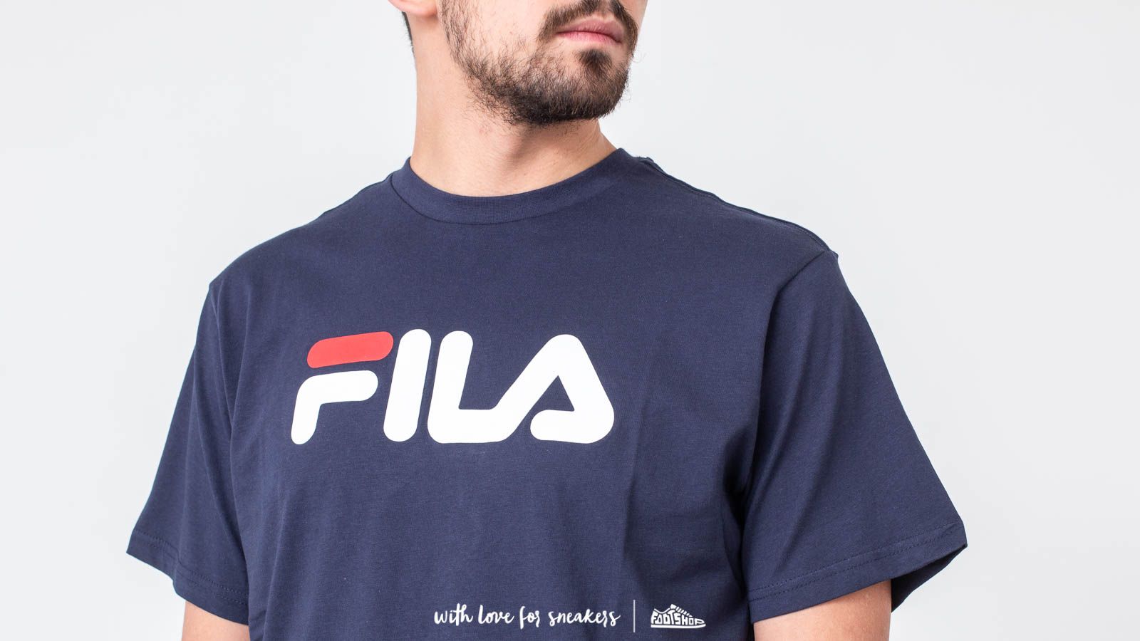Camisetas FILA Classic Pure Tee Black Iris