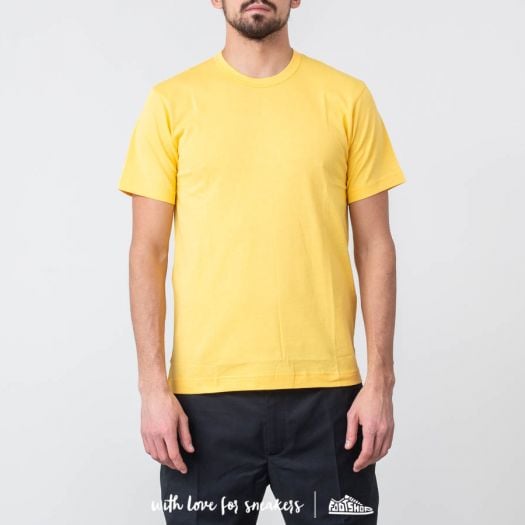 Comme des garcons yellow shirt best sale