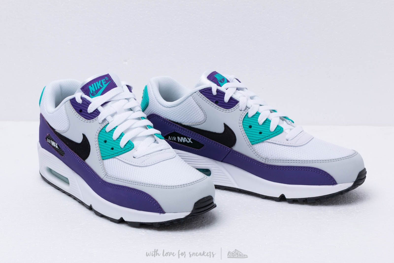 Nike air max 90 blue purple cheap