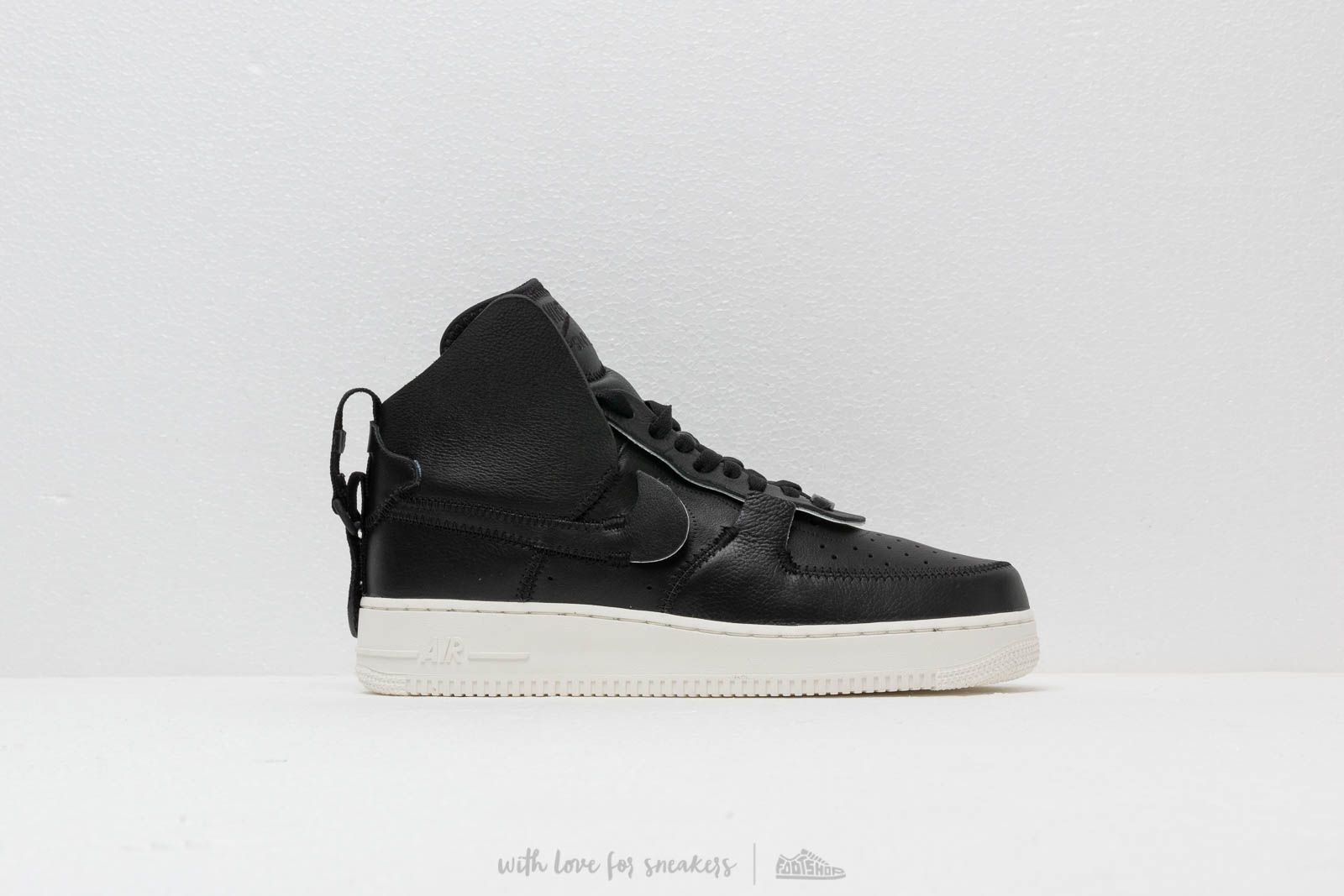 Chaussures et baskets homme Nike x PSNY Air Force 1 High Black Black Sail Footshop