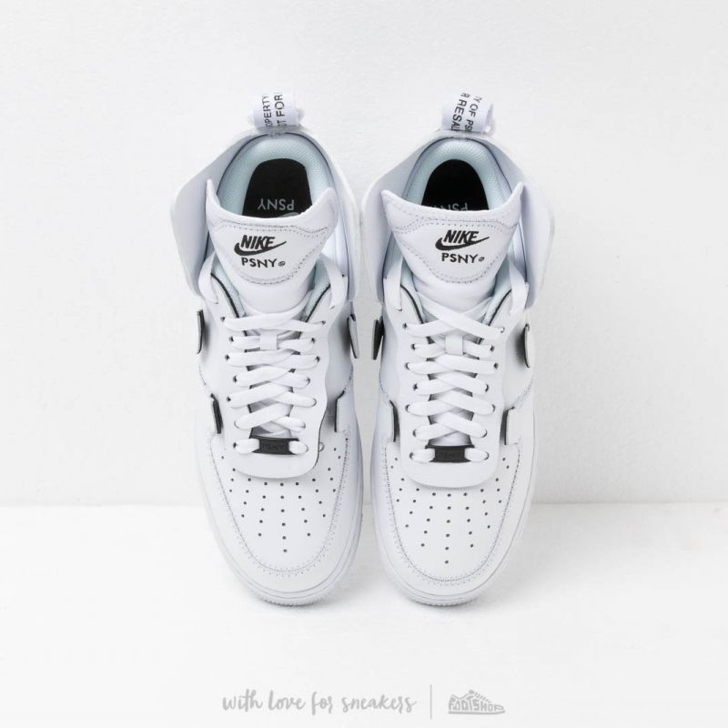 Nike x PSNY Air Force 1 High White/ White-White-Black | Footshop