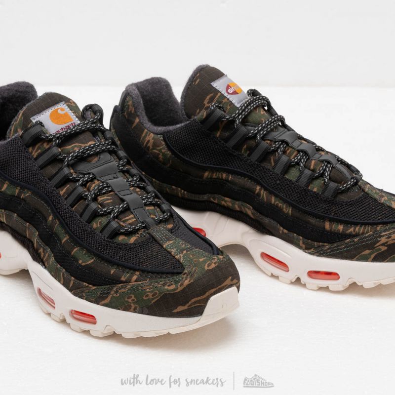 Nike x Carhartt WIP Air Max 95 Black/ Total Orange-Sail | Footshop