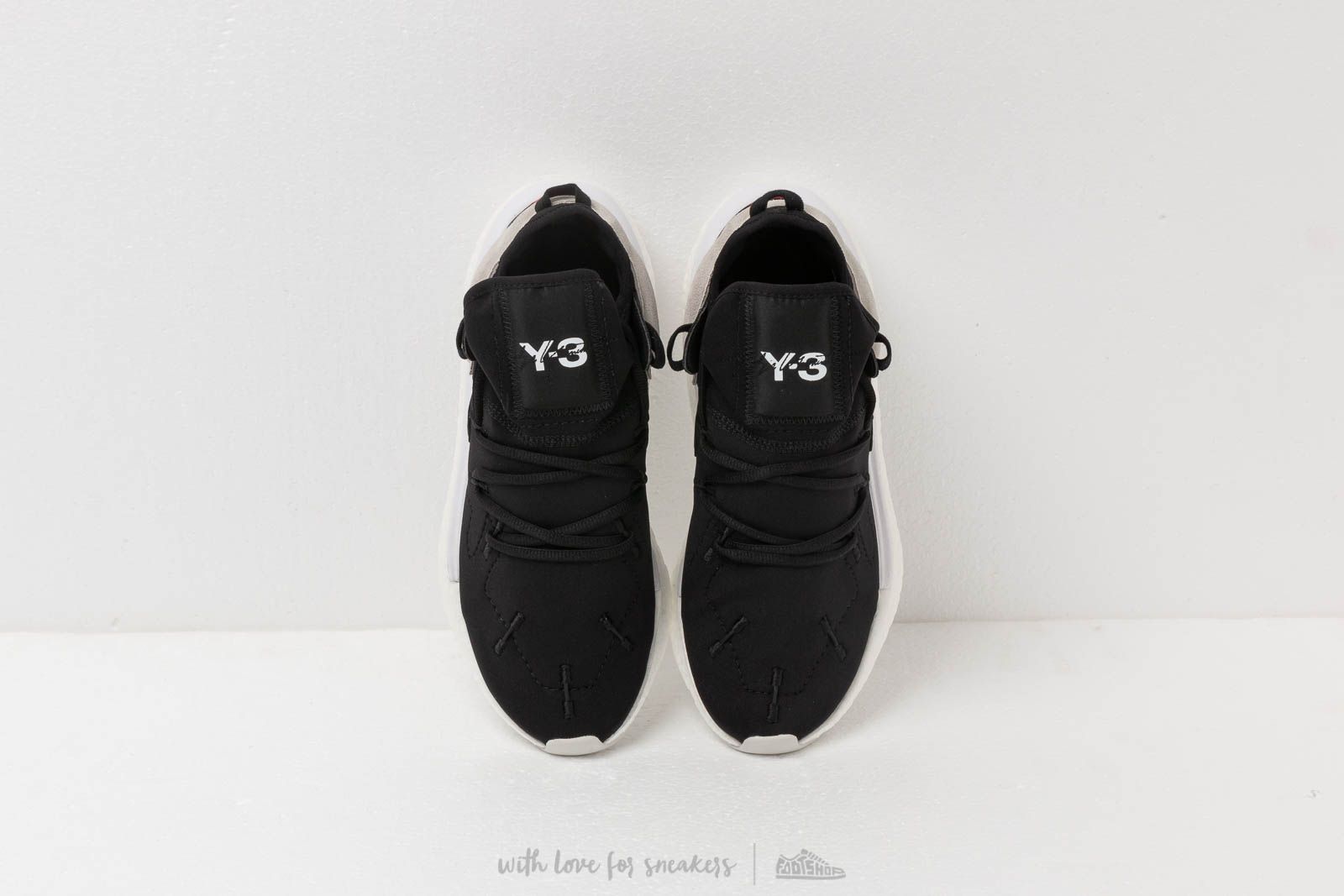 Încălțăminte și sneakerși pentru bărbați Y-3 Kusari II Core Black/ Red/ Ftw White