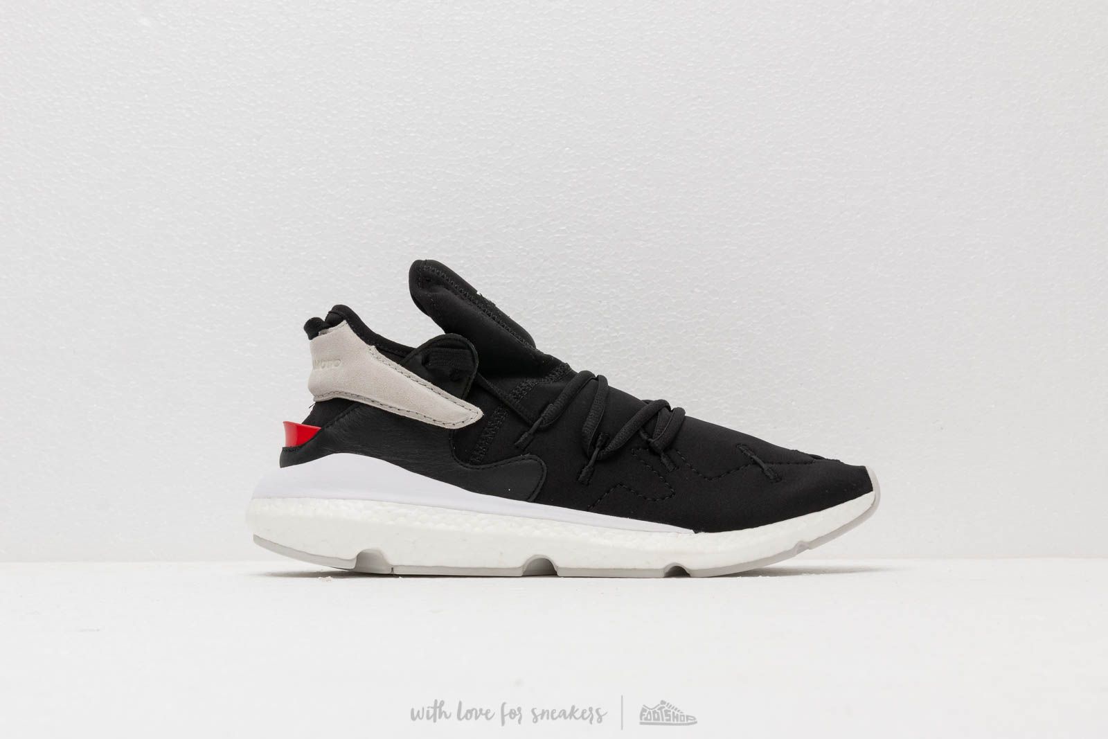 Încălțăminte și sneakerși pentru bărbați Y-3 Kusari II Core Black/ Red/ Ftw White