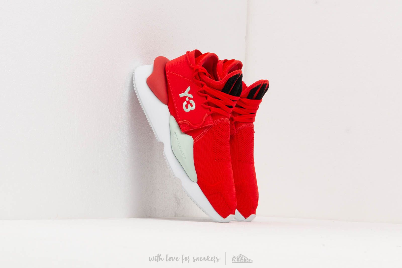 Y3 red shoes store