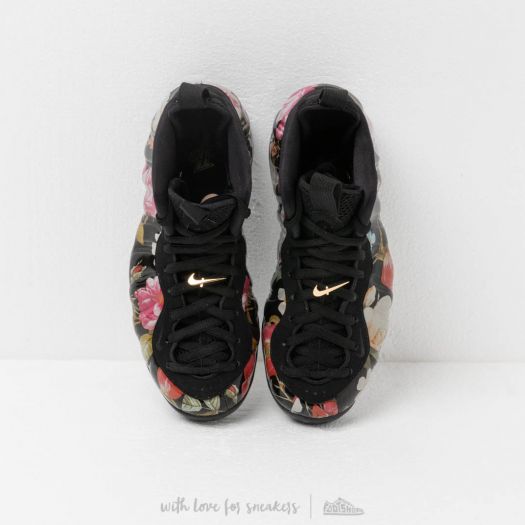 Men s shoes Nike Air Foamposite One Floral Black Black White Footshop