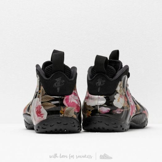 Chaussures et baskets homme Nike Air Foamposite One Floral Black Black White Footshop