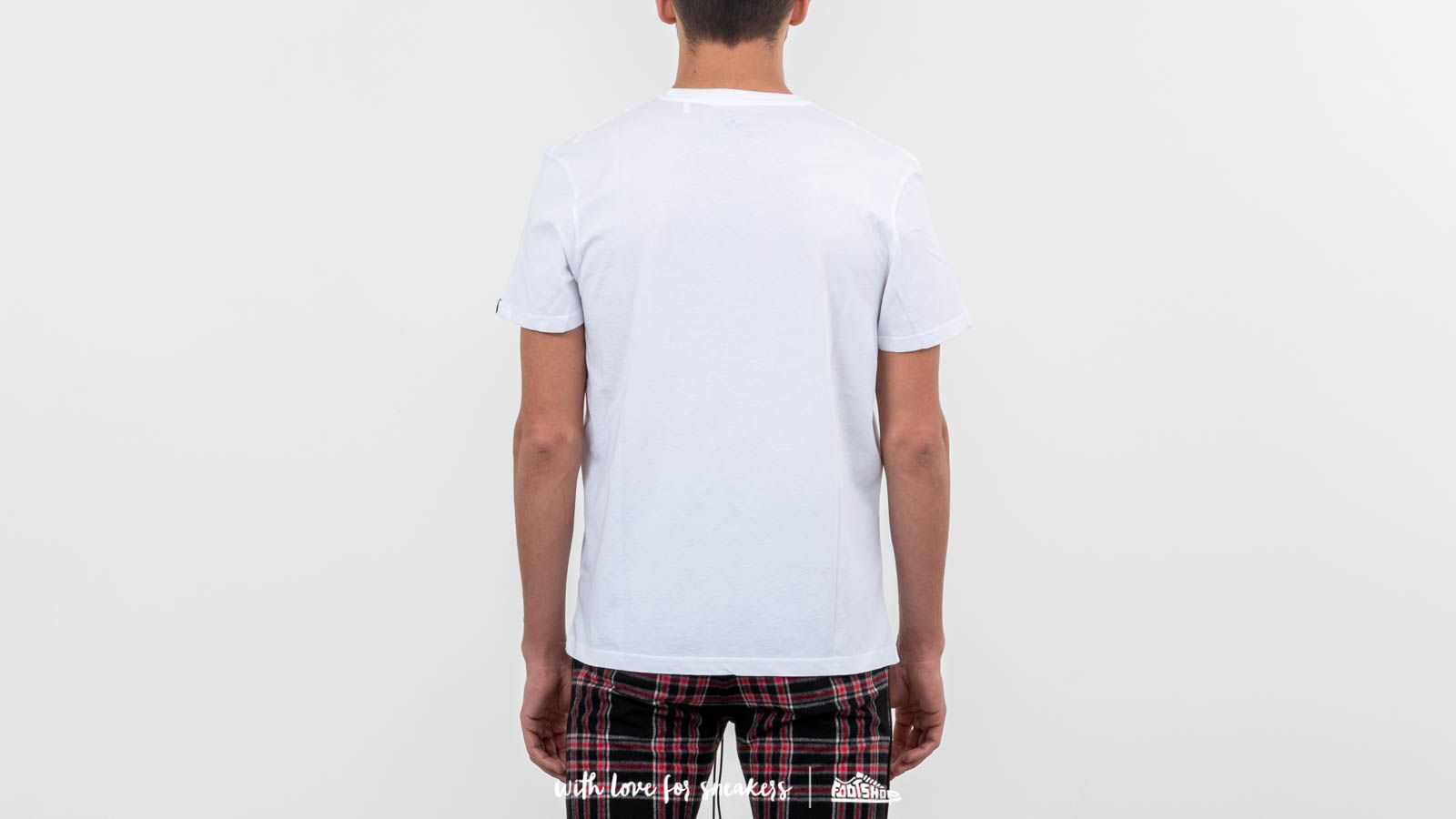 T-shirts Alpha Industries Basic Logo Tee White