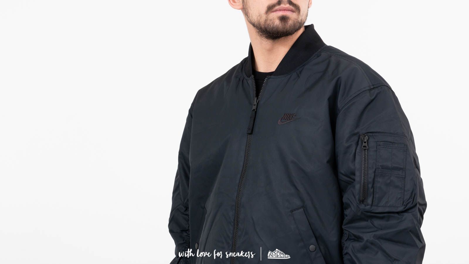 Bomber jakne  Nike Reversible Bomber Jacket Black