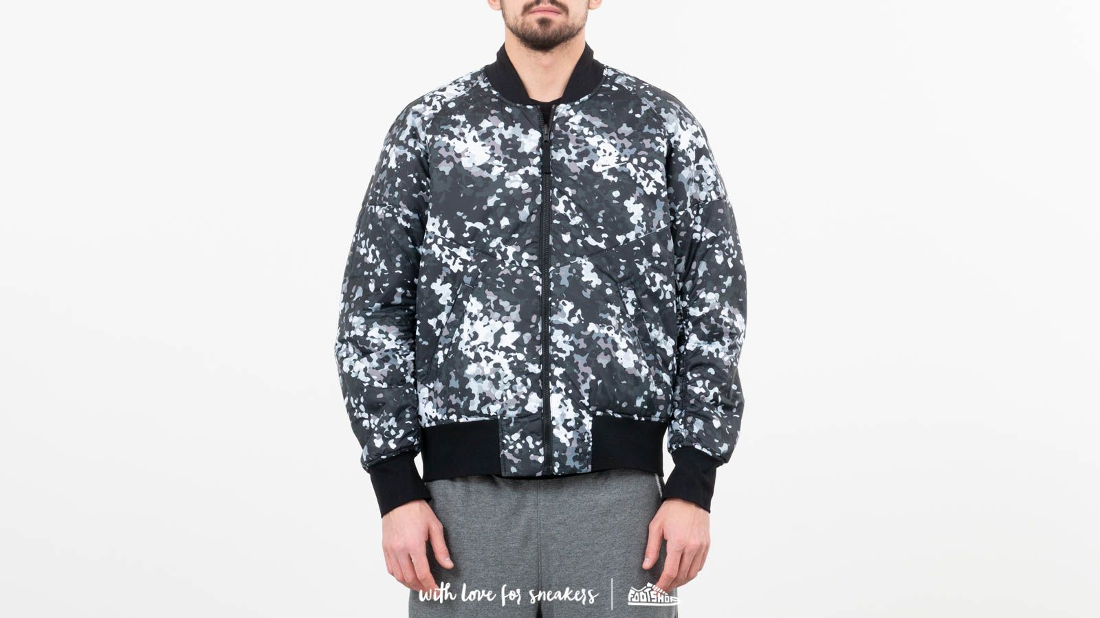 Bomber jakne  Nike Reversible Bomber Jacket Black