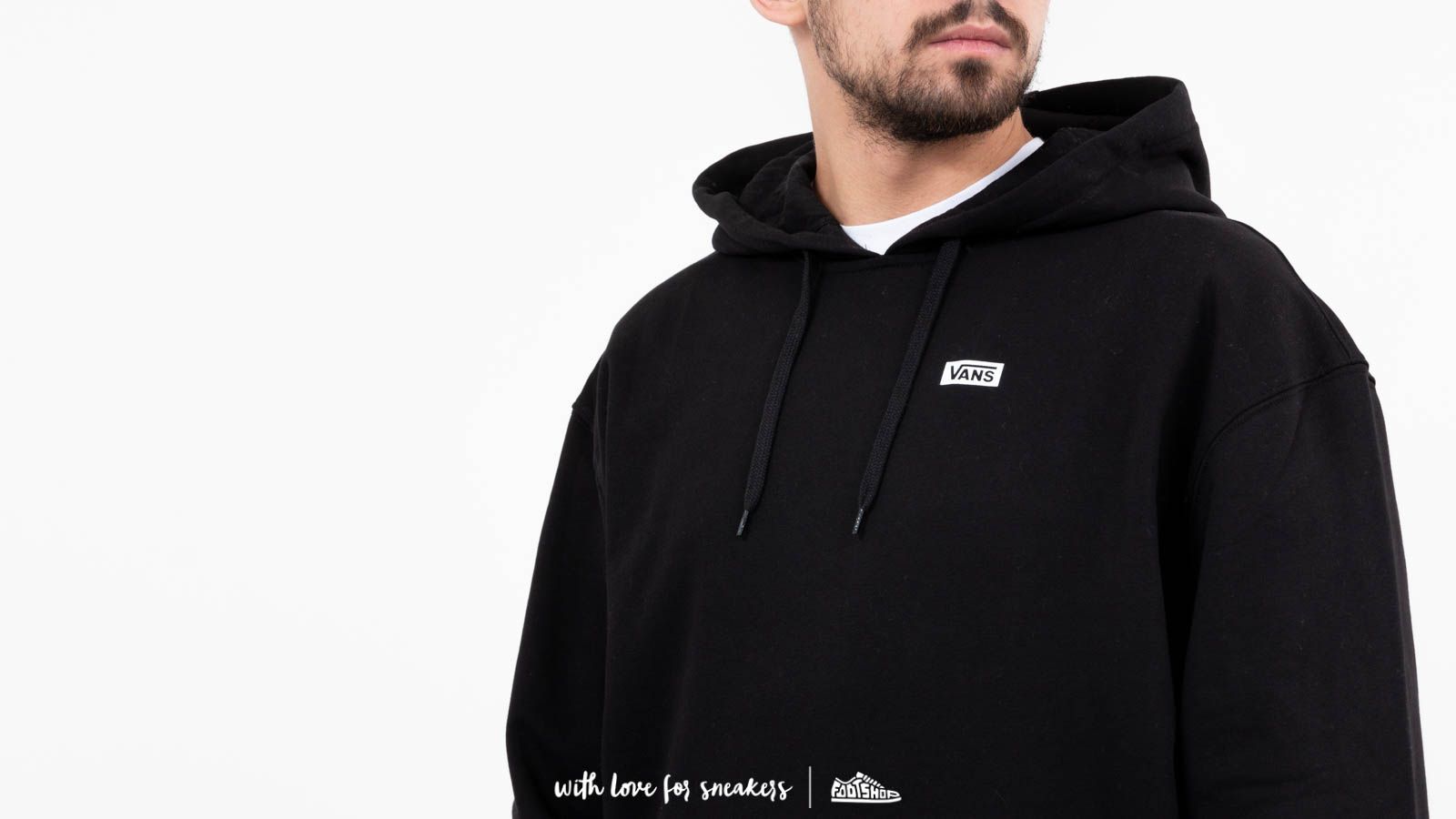 Sweatjacken und Sweatshirts Vans Retro Tall Type Hoodie Black