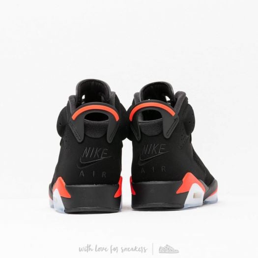 Men s shoes Air Jordan 6 Retro Black Infrared Footshop