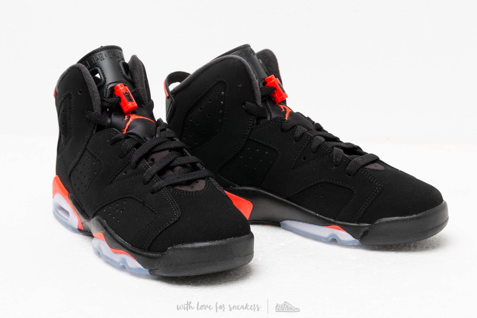 Buty damskie Air Jordan 6 Retro (Gs) Black/ Infrared