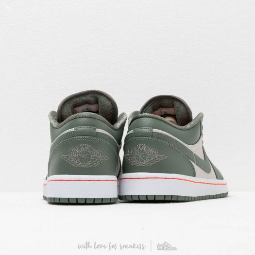 Air jordan 1 low white hyper crimson light bone hot sale