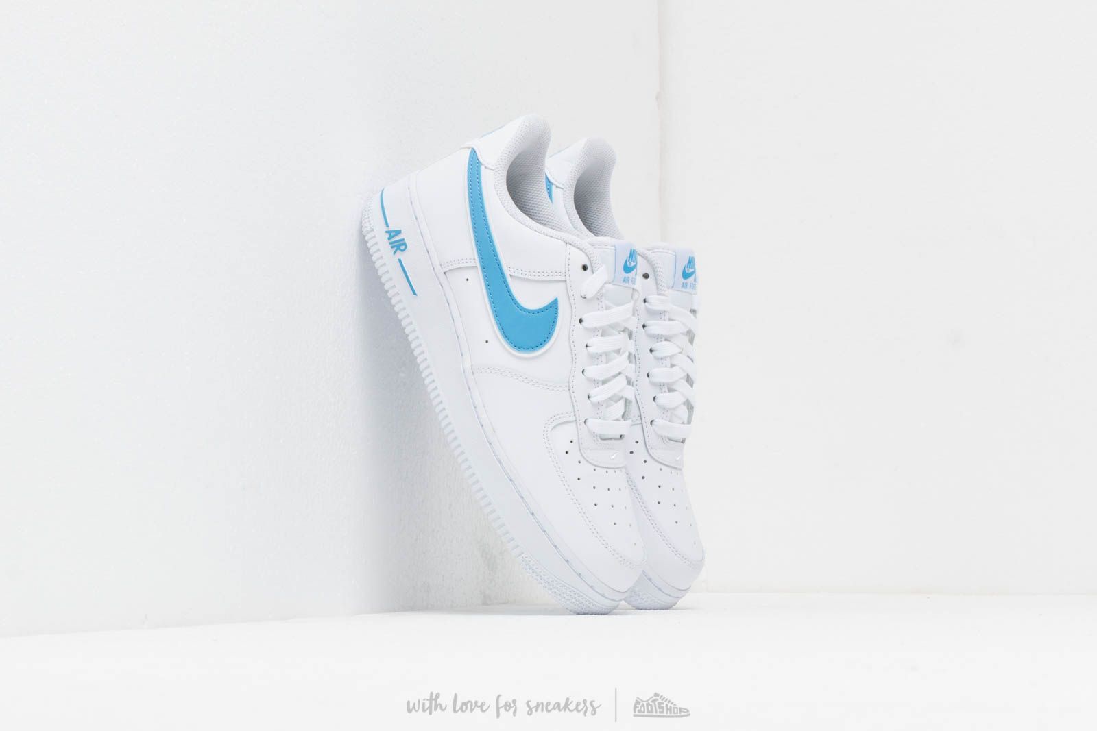 Zapatillas Hombre Nike Air Force 1 '07 3 White/ University Blue