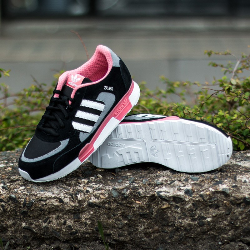 Women's shoes adidas ZX 850 K Black/White/Pink (M19733 BS1) | Footshop