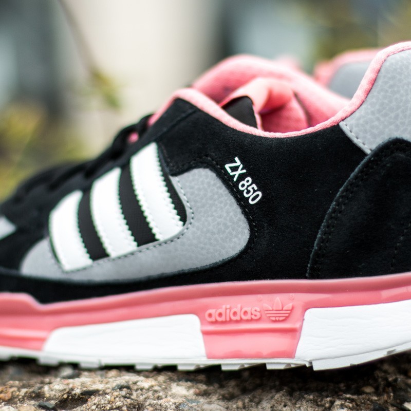 Women's shoes adidas ZX 850 K Black/White/Pink (M19733 BS1) | Footshop