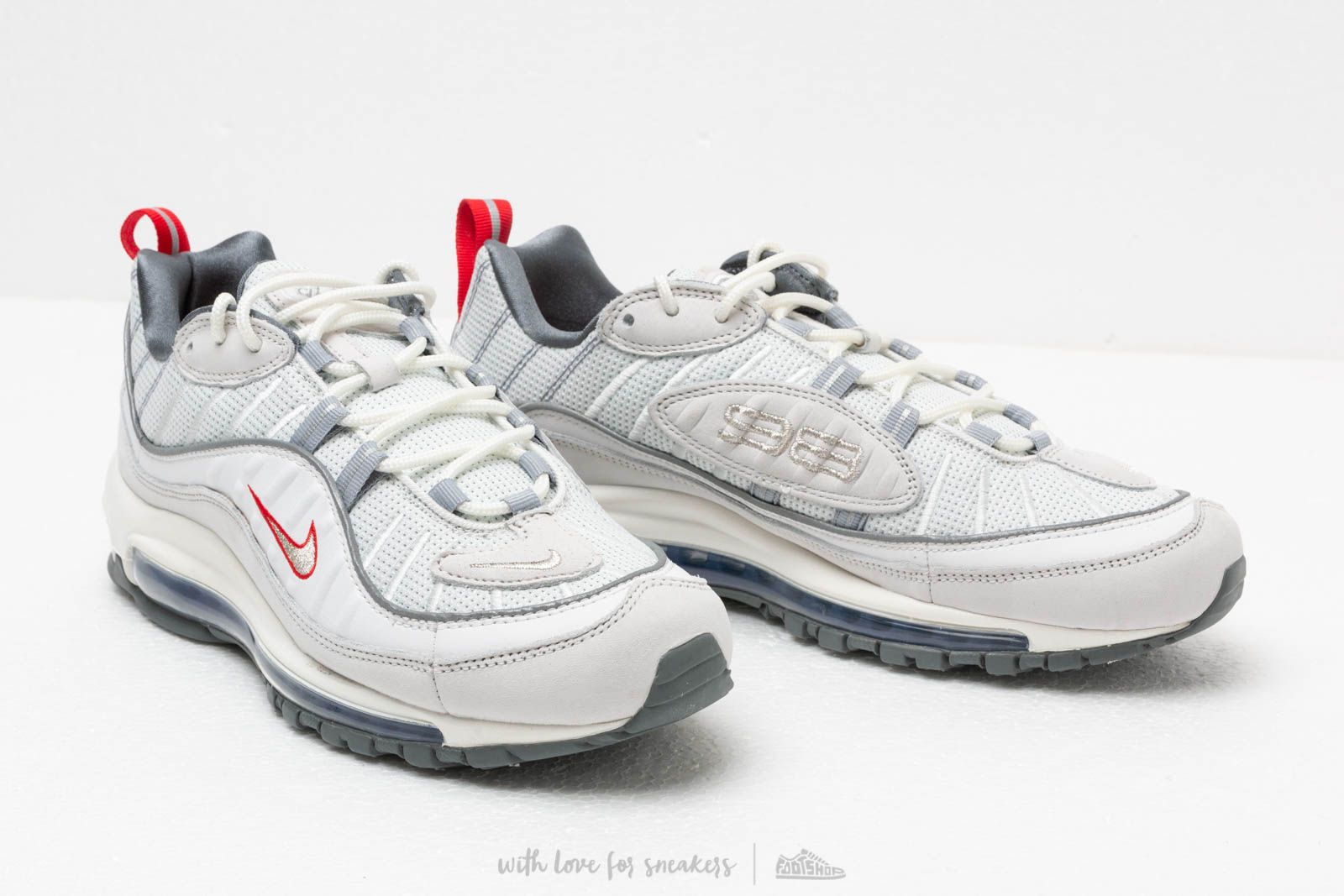 Air max 98 summit white metallic silver discount