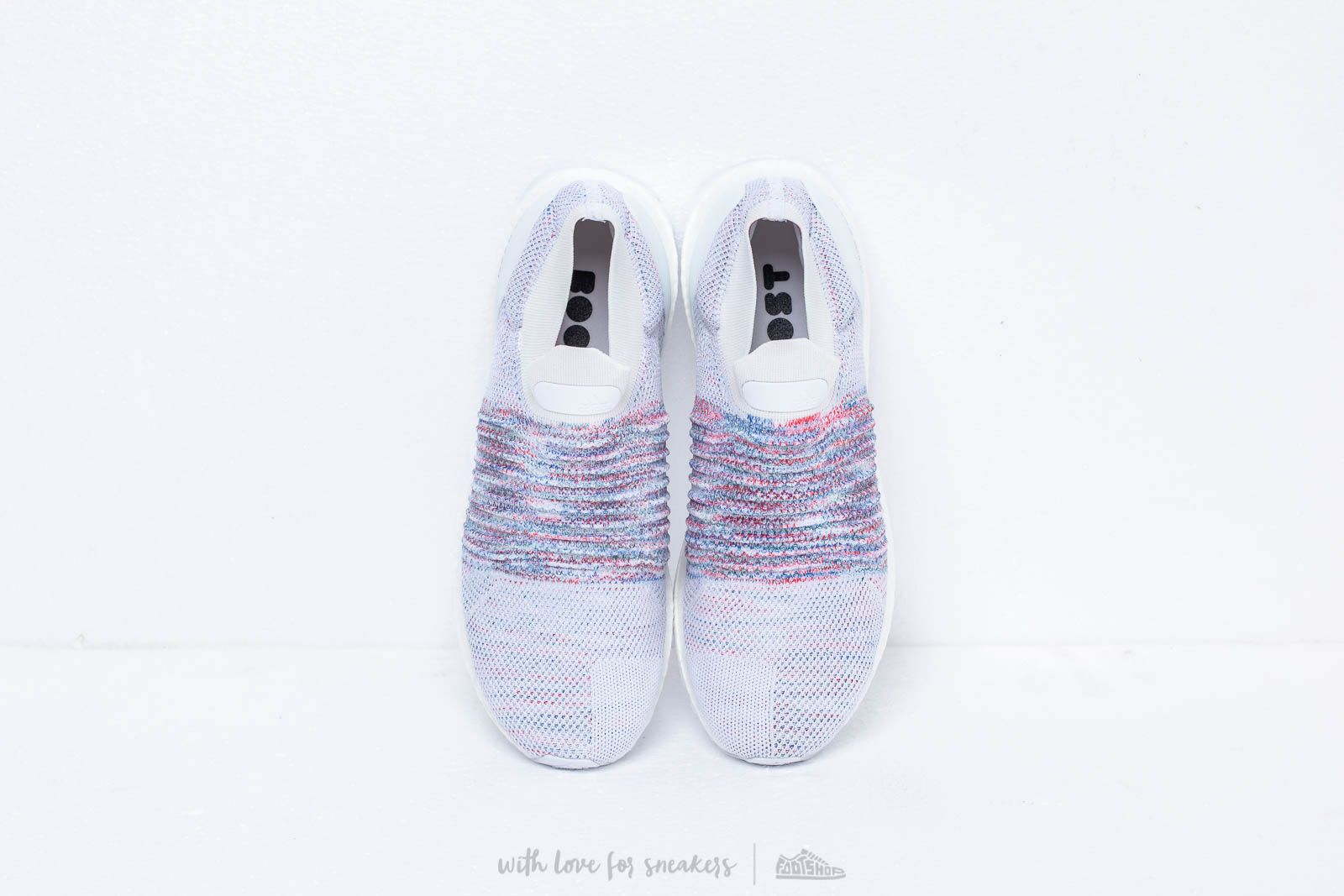 Herresko adidas Ultraboost Laceless Ftw White/ Active Red/ Active Green