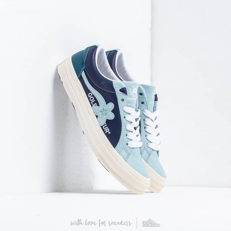 Converse x GOLF le FLEUR One Star OX Barely Blue/ Patriot Blue