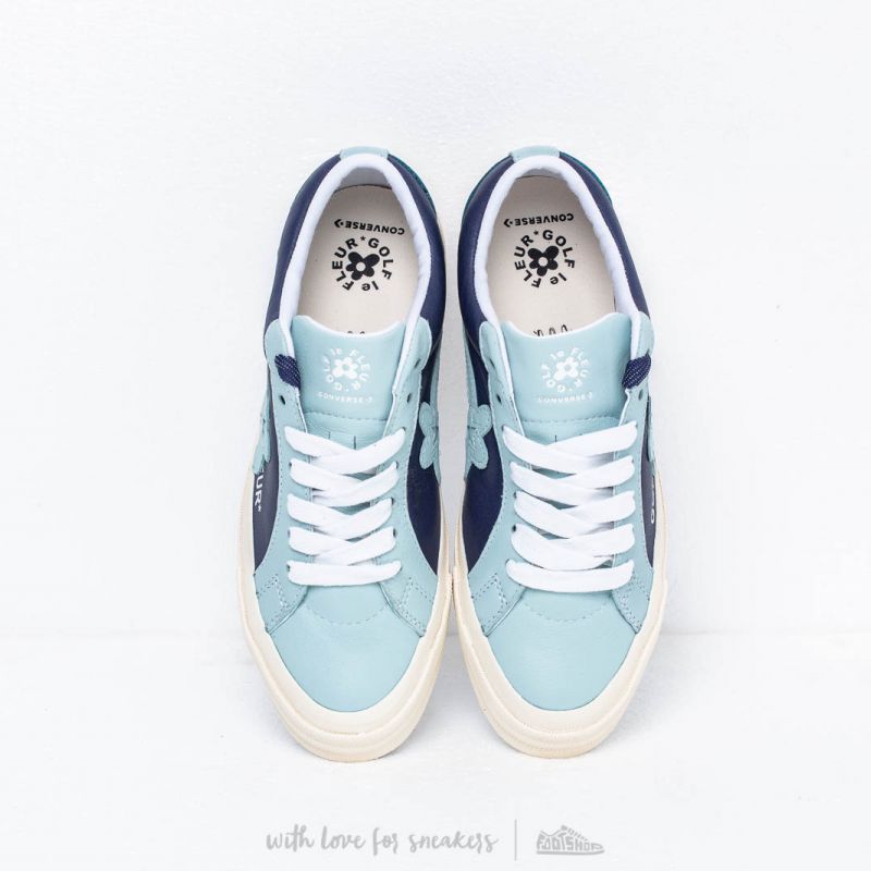Converse x GOLF le FLEUR One Star OX Barely Blue/ Patriot Blue