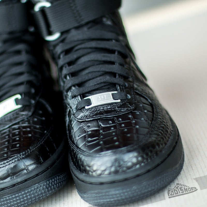 Дамски кецове и обувки Nike Wmns Air Force 1 Hi PRM Black
