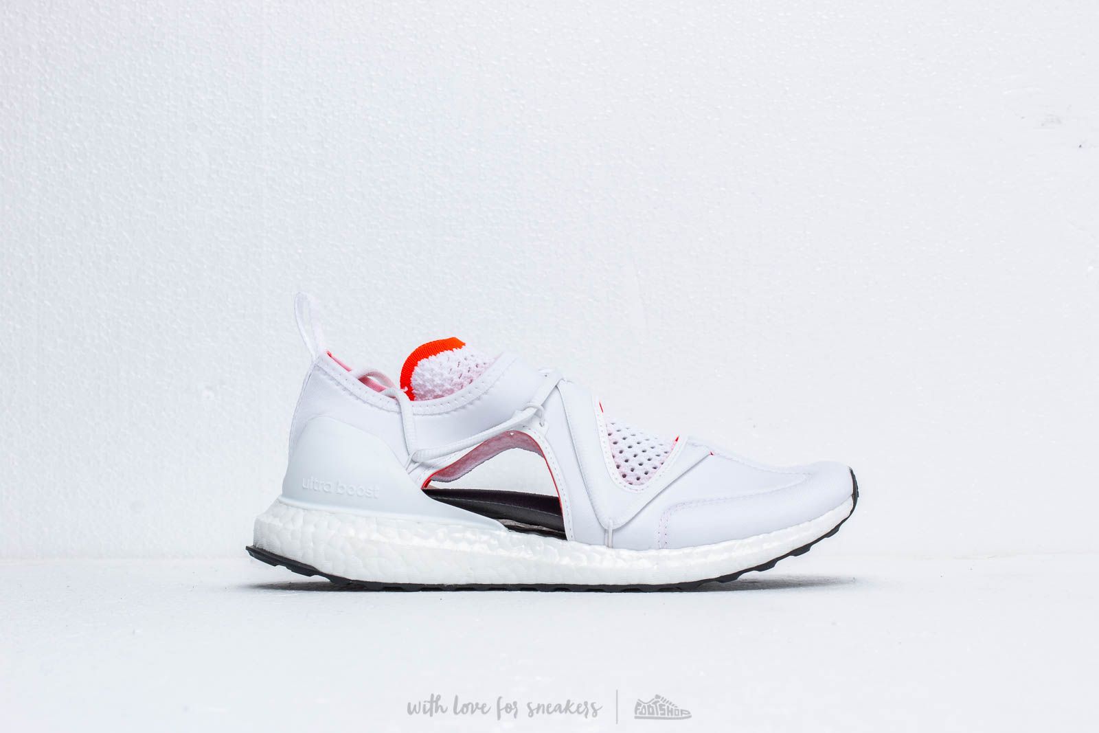 Women's shoes adidas x Stella McCartney Ultraboost T Chalk White/ Core Black/ Solred
