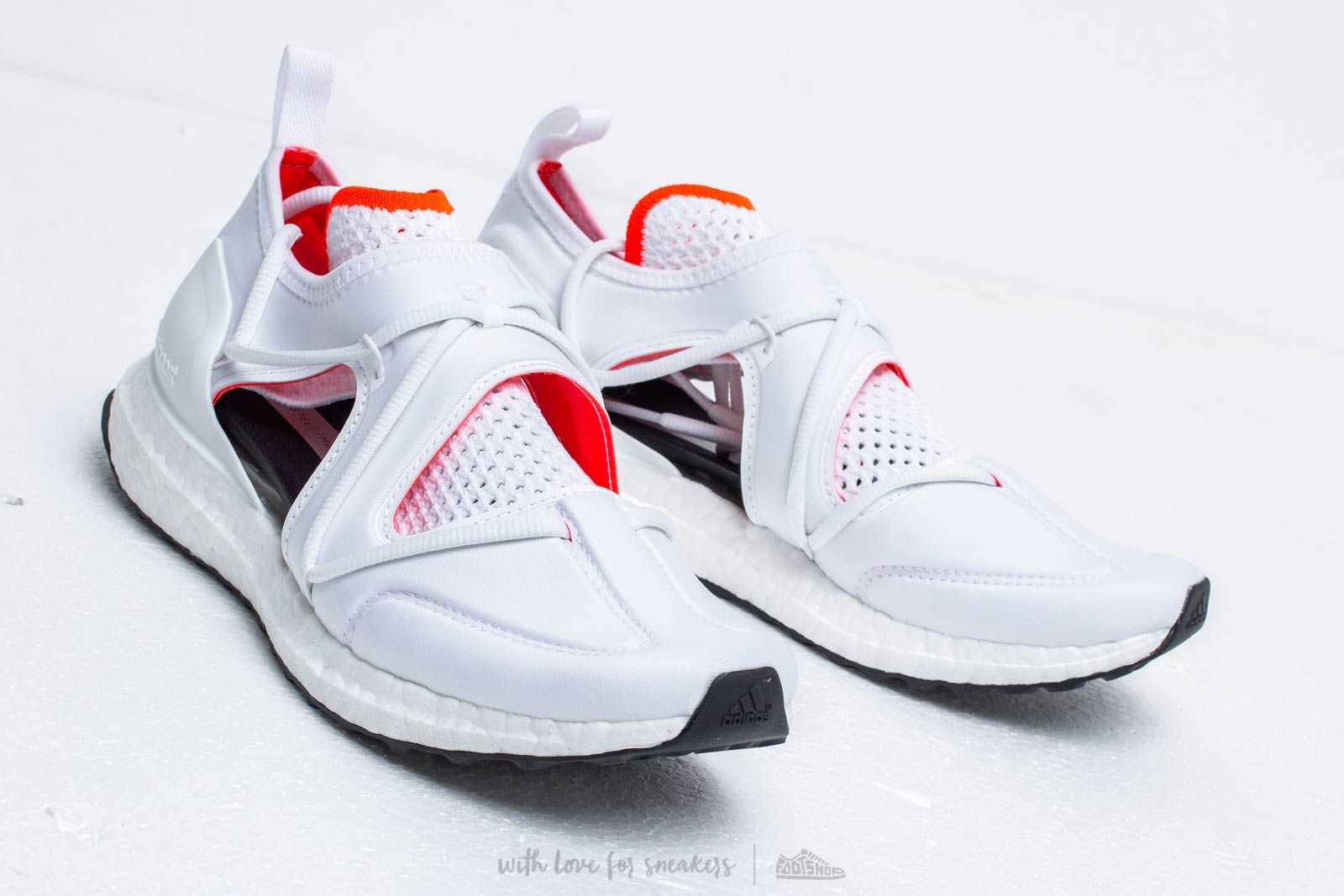 Women's shoes adidas x Stella McCartney Ultraboost T Chalk White/ Core Black/ Solred