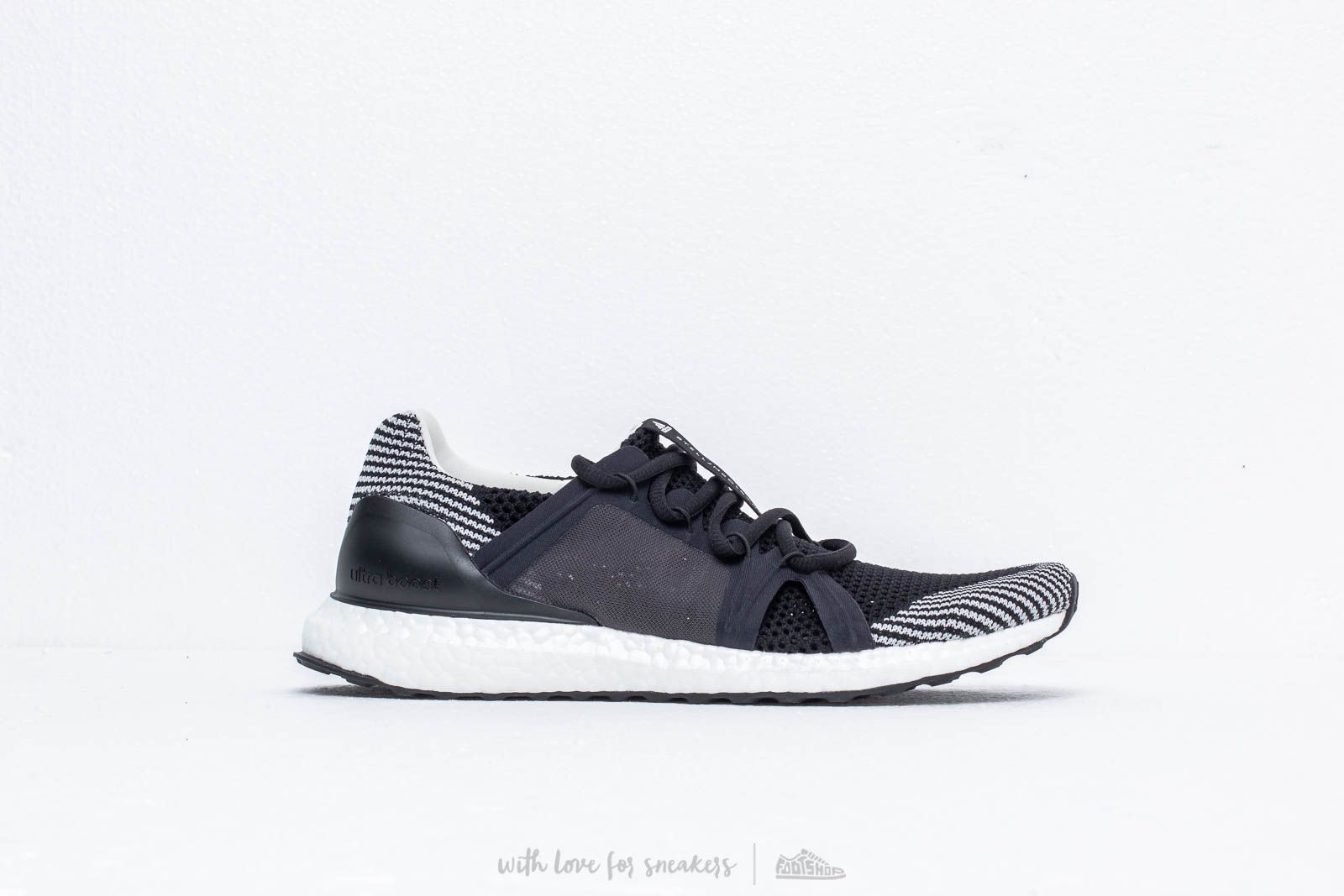 Women's shoes adidas x Stella McCartney Ultraboost Black-White / Black-White / Granite