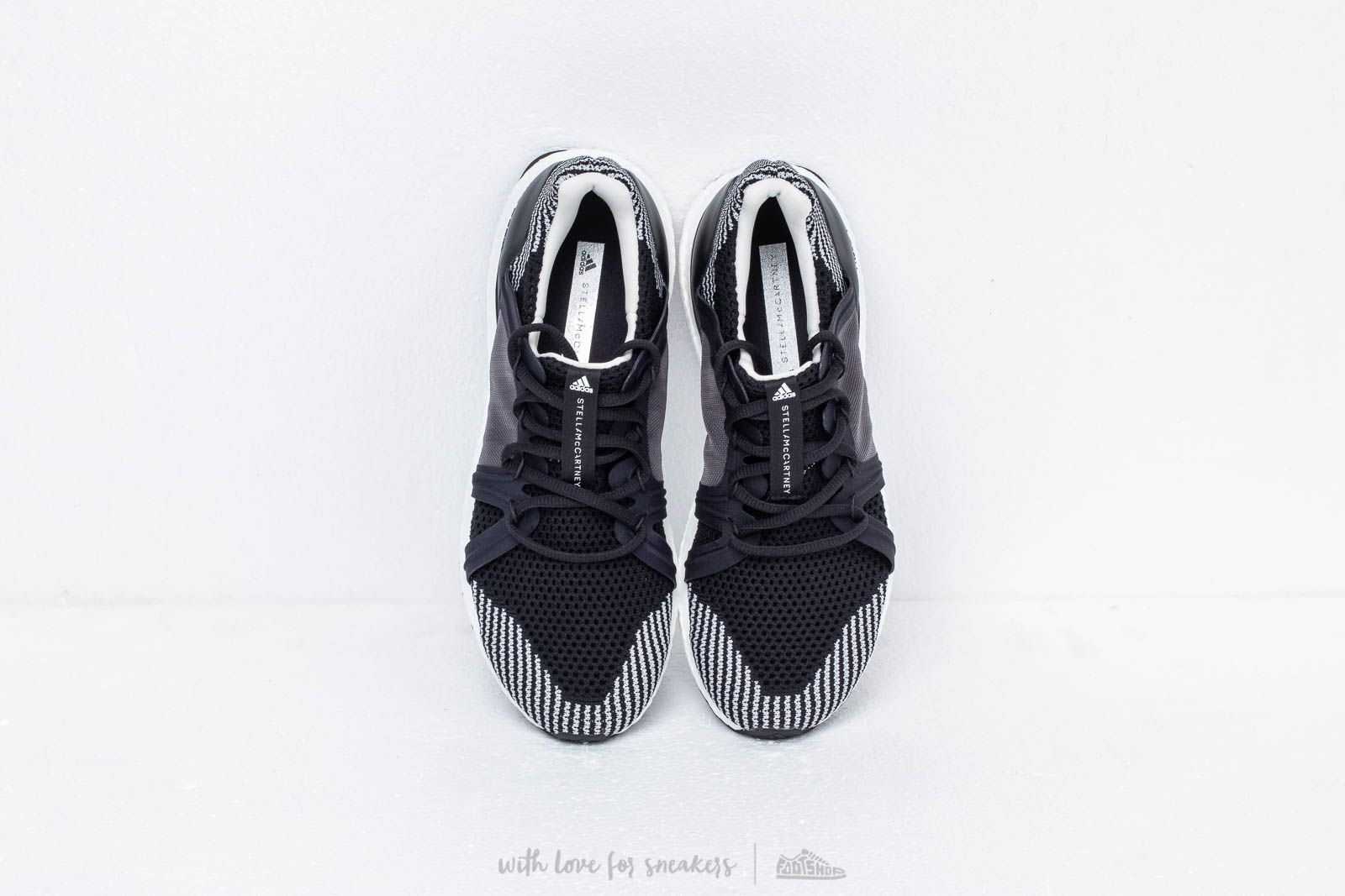 Women's shoes adidas x Stella McCartney Ultraboost Black-White / Black-White / Granite