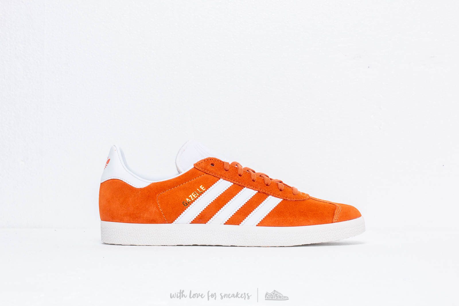 Vyriška avalynė adidas Gazelle Easy Orange/ Ftw White/ Crystal White