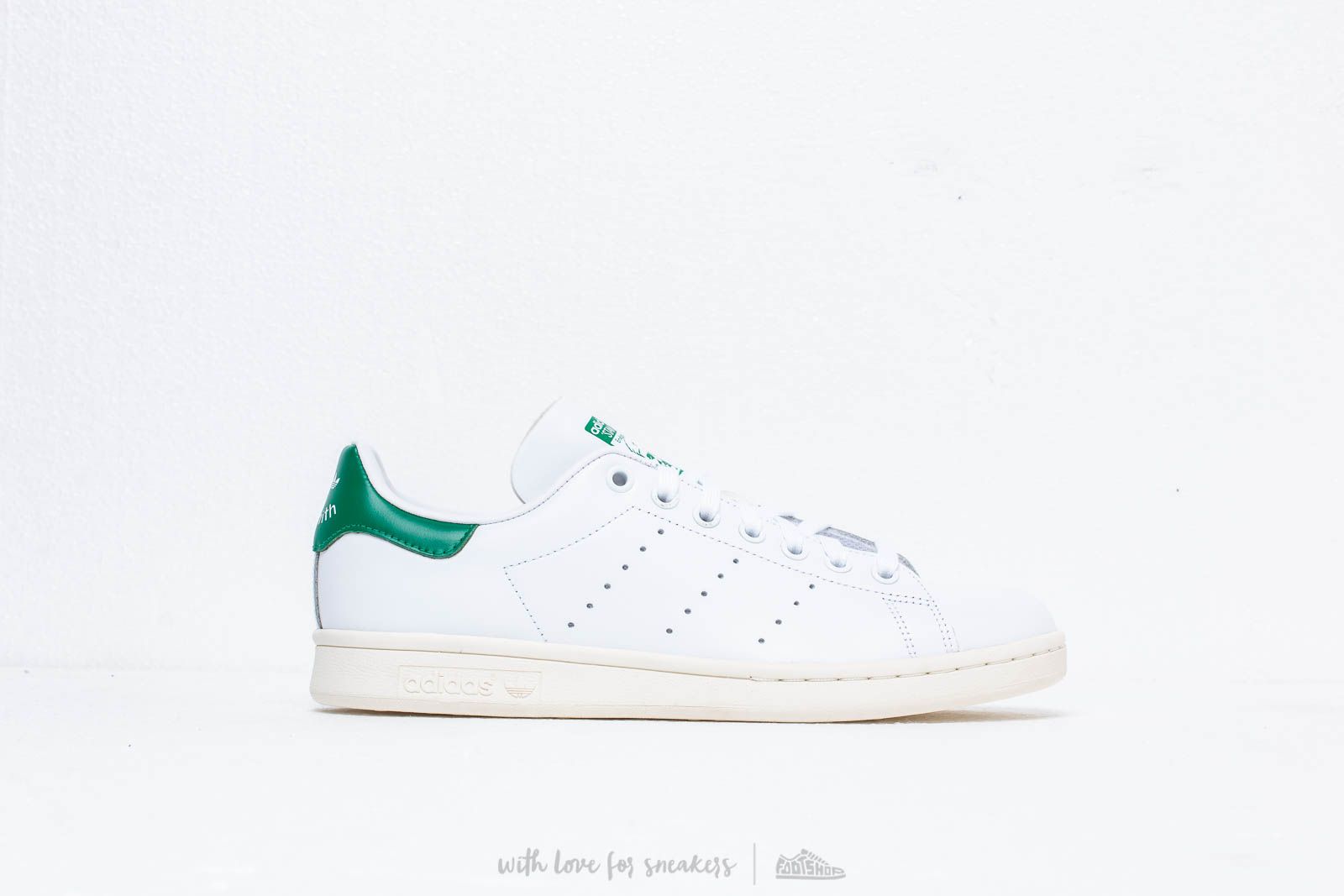Scarpe uomo adidas Stan Smith Ftw White/ Off White/ Bgreen