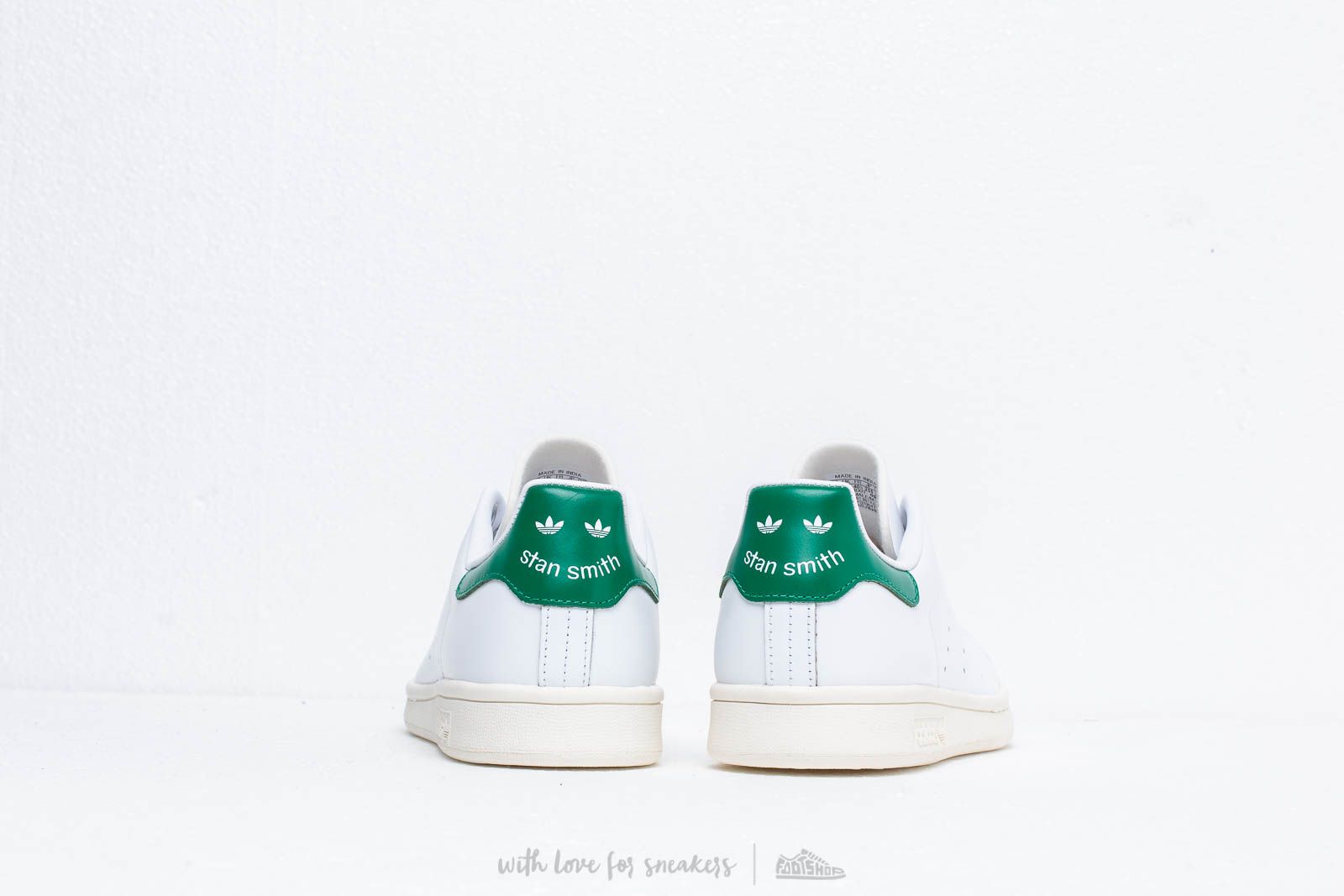 Scarpe uomo adidas Stan Smith Ftw White/ Off White/ Bgreen