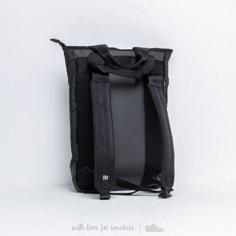 adidas 3d roll top backpack price Mesh crossover by Issey Miyake JapanHandbag An allover geometric pattern and faux leather panels give this backpack a 3D effect Adidas 3D Roll Up Backpack