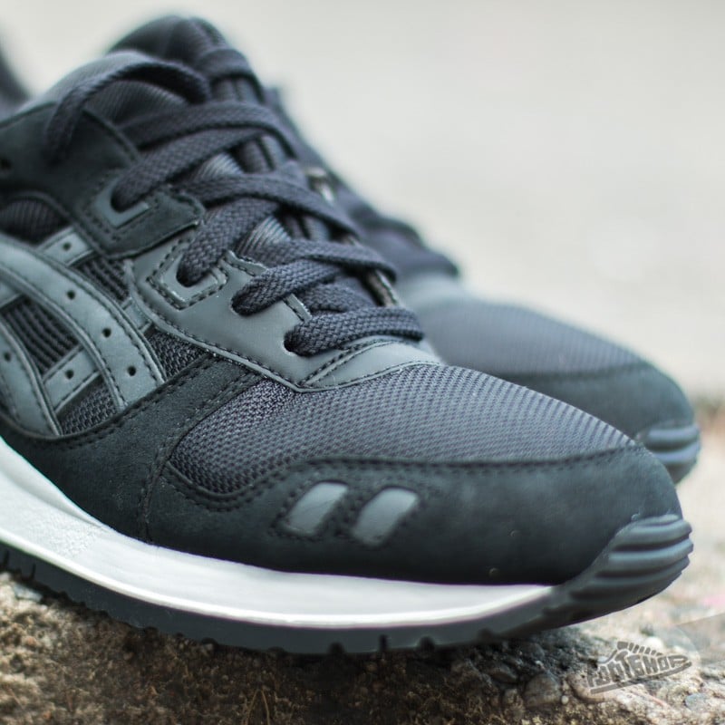 Men s shoes Asics Gel Lyte III Black Black Footshop