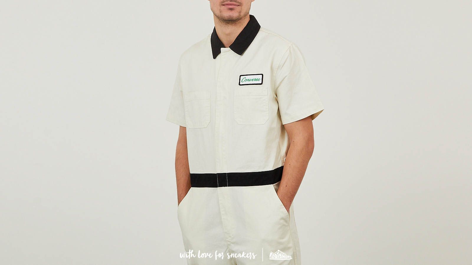Pantalones Converse x GOLF le FLEUR Boiler Suit Cream/ Black