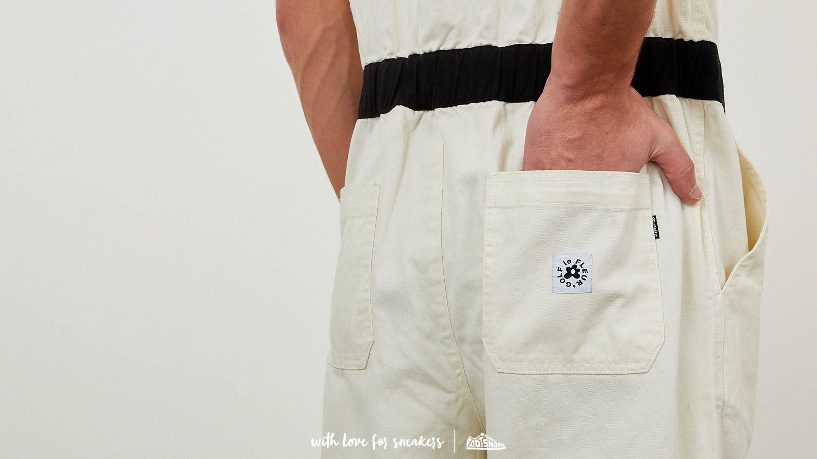 Pantalones Converse x GOLF le FLEUR Boiler Suit Cream/ Black
