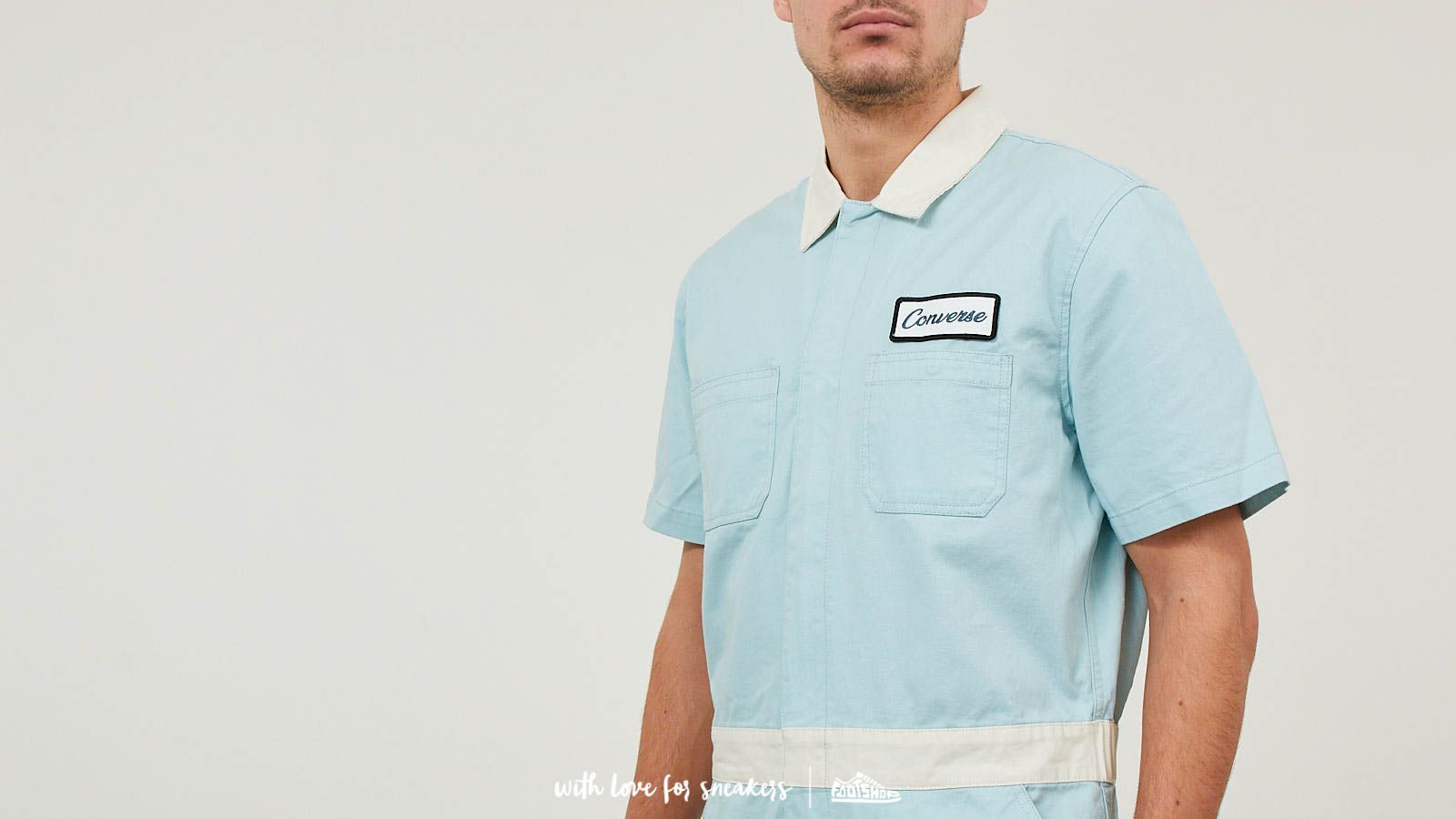 Pants and jeans Converse x GOLF le FLEUR Boiler Suit Light Blue