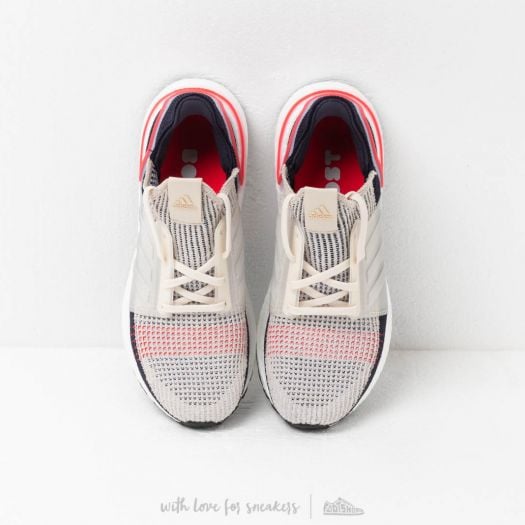 Adidas men's ultraboost on sale 19 clear brown/chalk white