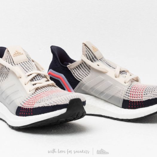 Adidas ultra boost 19  women's clear brown/white/legend ink clearance