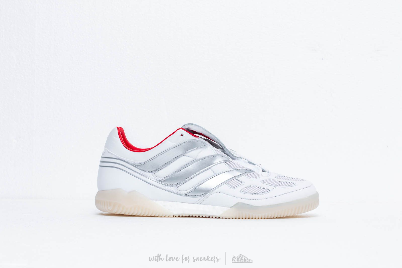 Scarpe uomo adidas Predator Precision TR Ftw White/ Silver Metallic/ Predator Red