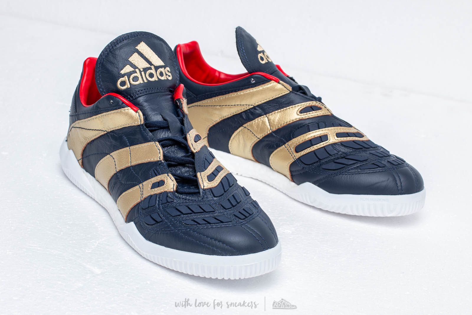 Herren Sneaker und Schuhe adidas Predator Accelerator TR Core Navy Gold Metallic Predator Red Footshop