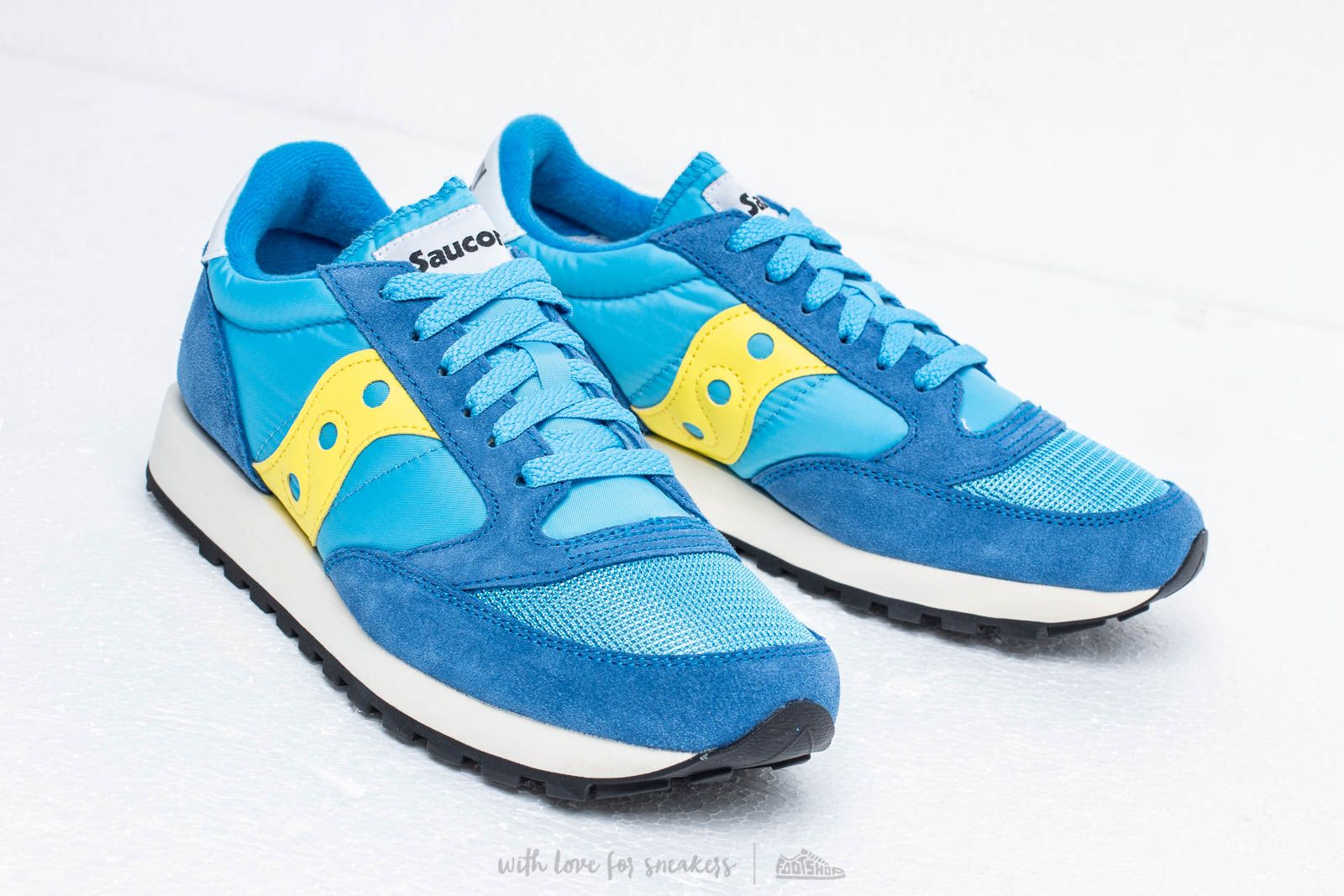 Naisten kengät Saucony Jazz Original Vintage Blue/ Yellow