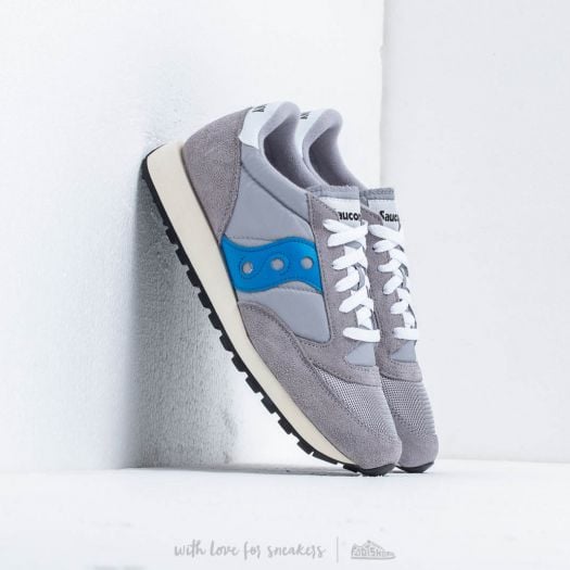 Saucony jazz original vintage grey blue white sales
