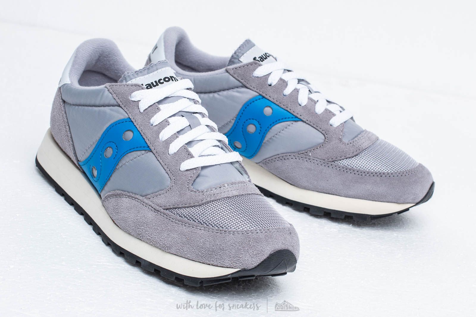 Men s shoes Saucony Jazz Original Vintage Grey Blue Footshop