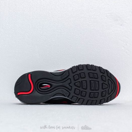 Nike women's air max 97 black/university red-print top