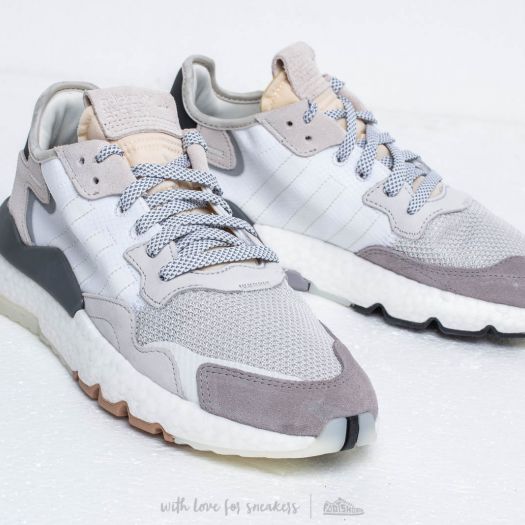 Adidas nite jogger mens white online